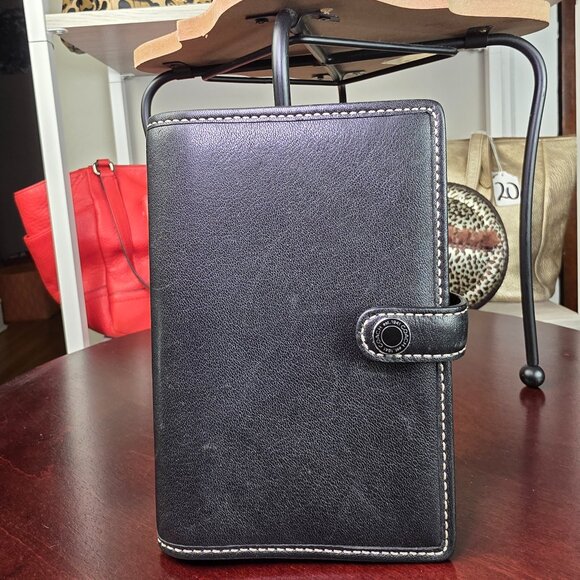 Coach Black Mini Notepad - Picture 1 of 12